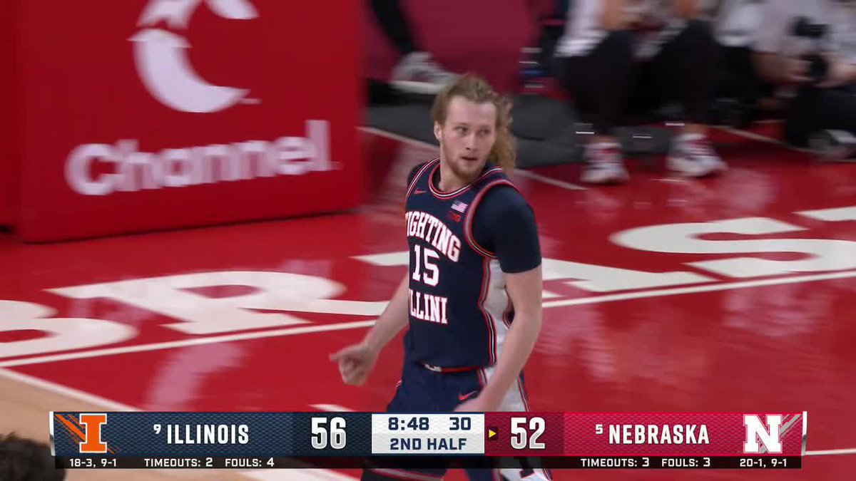 Wins vs Top-10 Opponents (Since 2019) 1. Kansas - 17 T-2. Illinois - 15 🔥 T-2. Baylor - 15 T-4. Alabama - 14 T-4. Florida - 14 T-4. Tennessee - 14 That’s now 11 wins in a row for Brad Underwood’s Illini