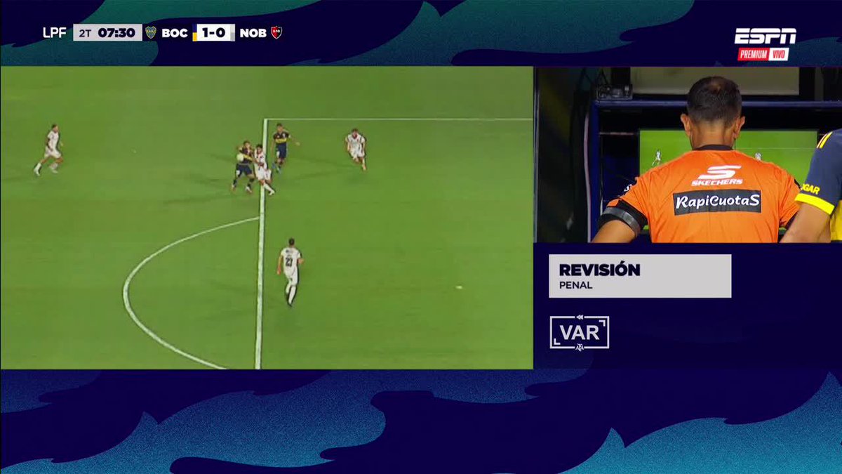 🏟️🇦🇷 EL PENAL PARA BOCA JUNIORS ANTE NEWELL'S EN LA BOMBONERA.