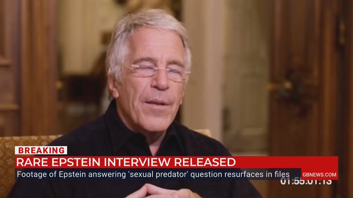'It's quite chilling watching that.' @BenLeo444 reacts to a 'chilling' Jeffrey Epstein interview that's been unearthed - where the disgraced financier is asked: 'Are you the devil himself?'