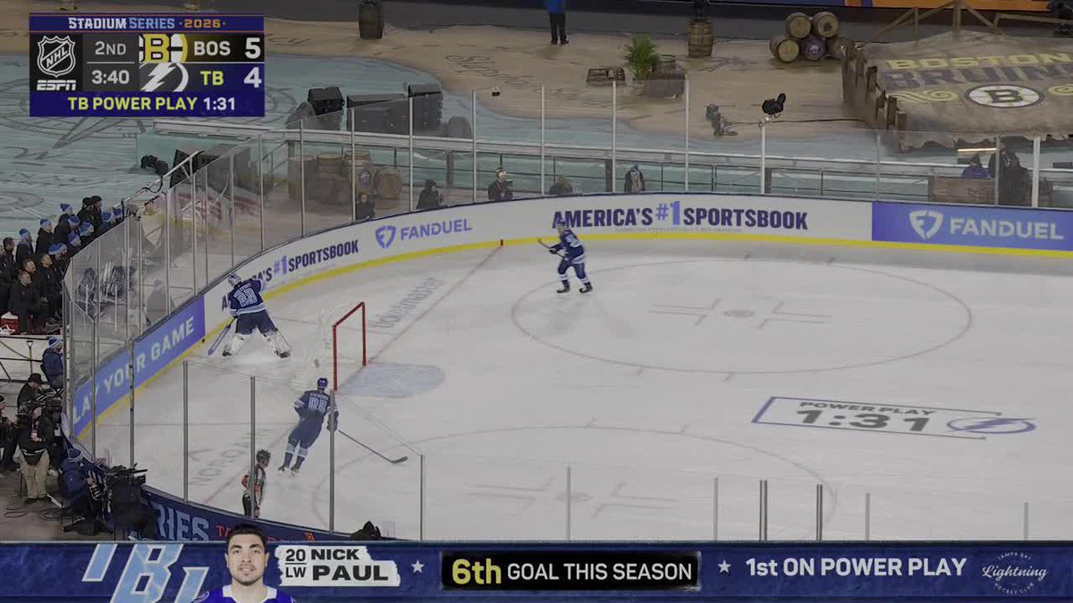 THIS GAME!!! TAMPA GETS IT WITHIN ONE 🍿