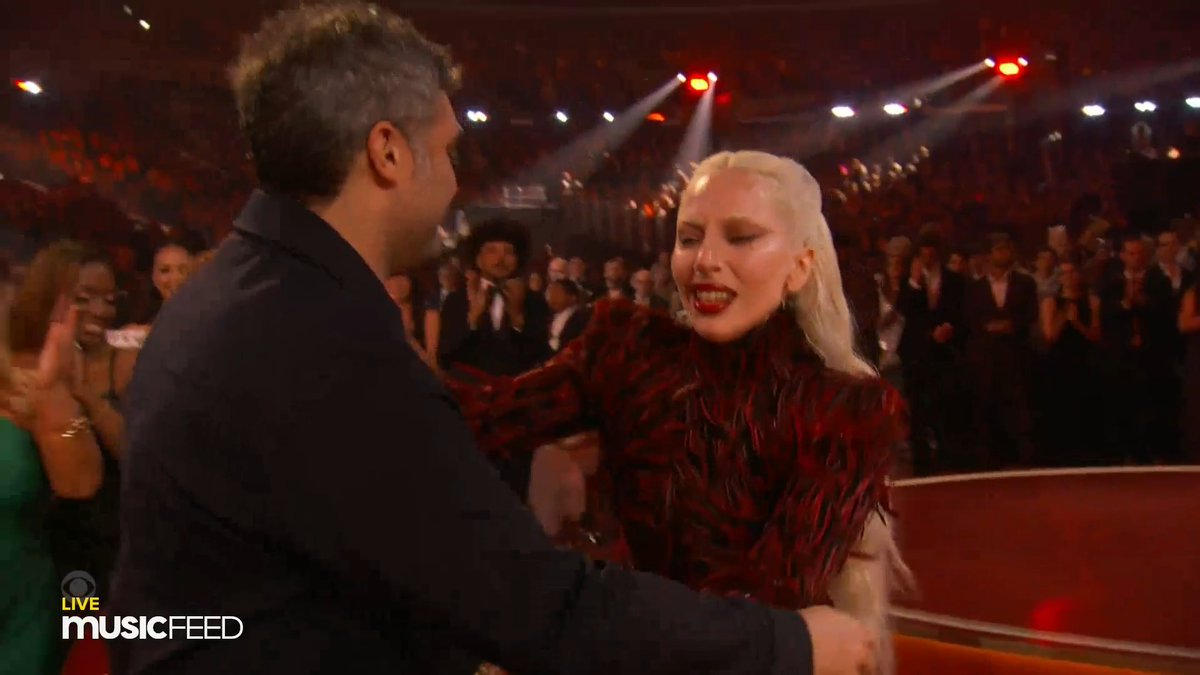 a lady gaga ganhando o grammy de best pop vocal álbum 🥹