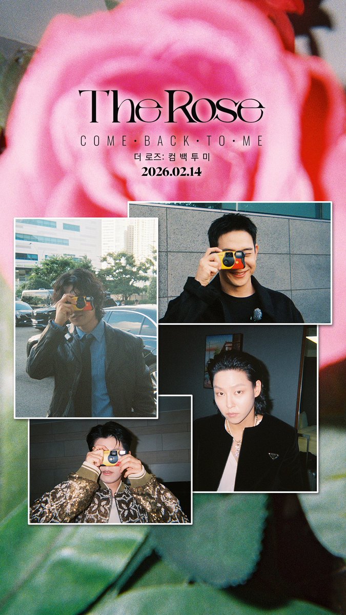 Moments shared by the members. 멤버들이 직접 기록한 순간들, 이제 영화관으로 찾아옵니다. <The Rose: COME BACK TO ME> 🇰🇷 Korea: 2월 14일, CGV 단독 개봉 📅 In theaters worldwide beginning Feb 14, 2026🥀✨ Check your local cinema for more information <