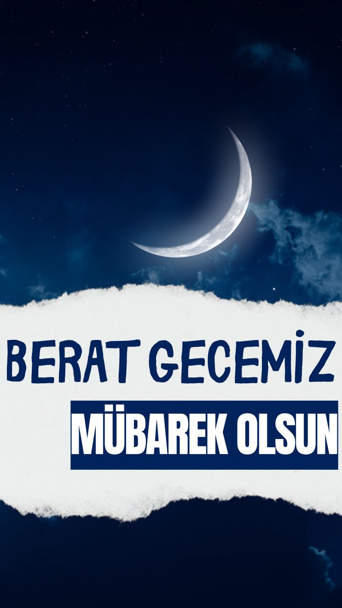 Berat Gecemiz Mübarek Olsun...