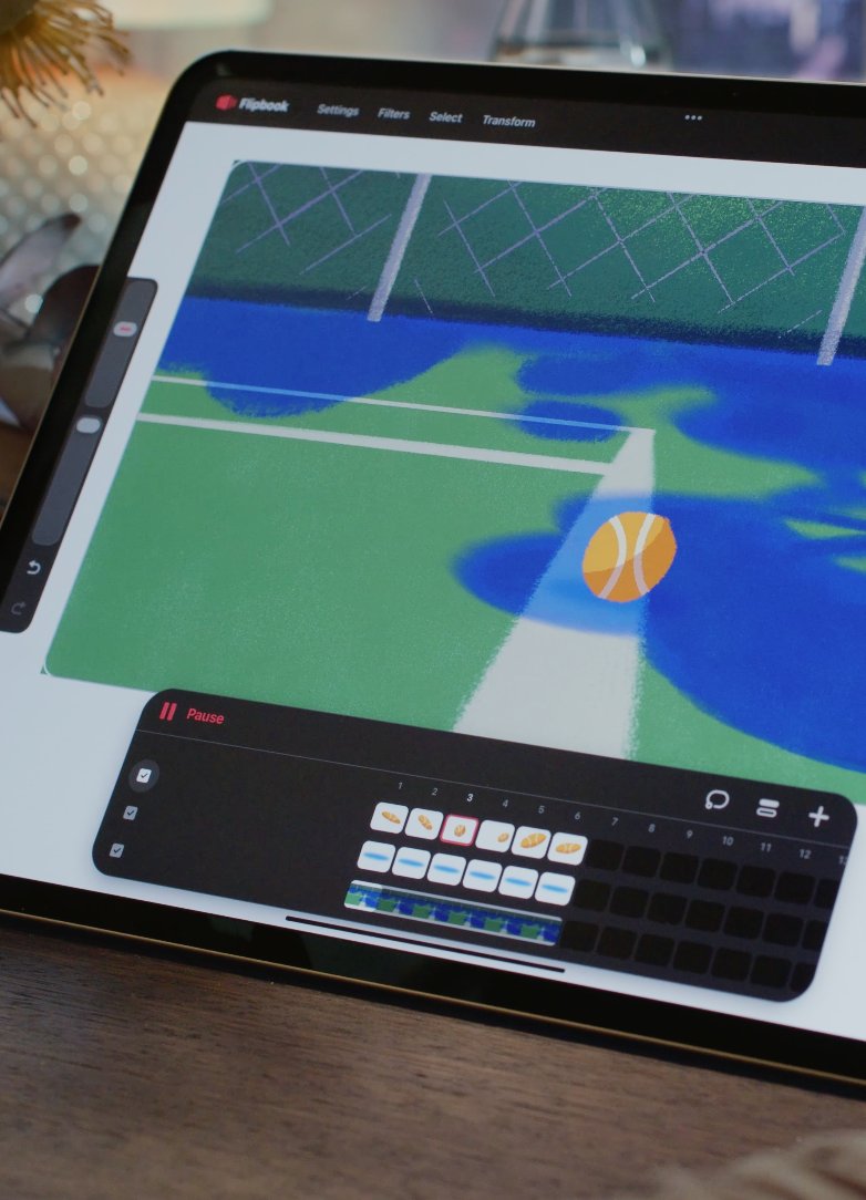 Bring your artworks to life with Flipbook. Head over to our YouTube channel to watch the full Intro to Procreate Dreams 2 video, in case you missed it ✨ #ProcreateDreams