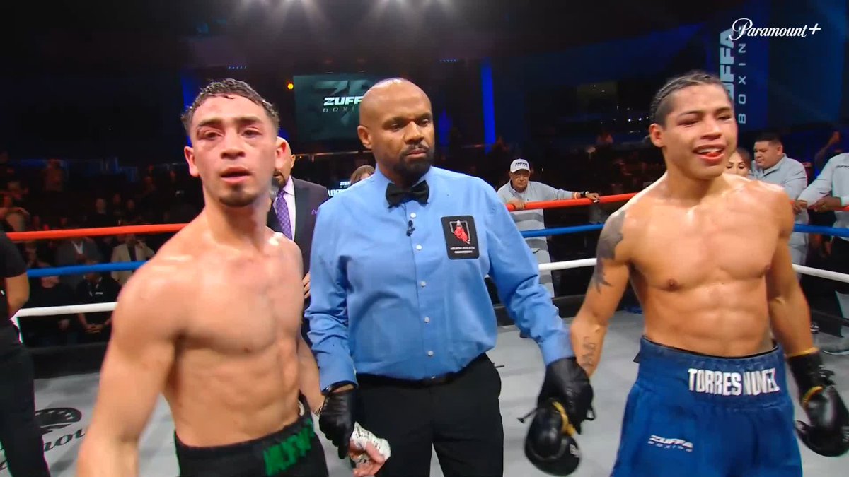 99-91, 99-91, 99-91 ✅ 🇲🇽 #ZuffaBoxing02 Jose el Rayo Valenzuela beats Diego Torres by unanimous decision in our main event!