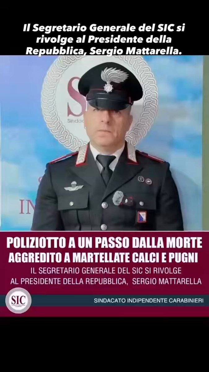Il Segretario Generale del Sic riguardo i fatti di Torino si rivolge a Mattarella e sottolinea che quelli violenti NON erano manifestanti, il governo Meloni deve smetterla di fare oscena propaganda, le forze dell’ordine sono patrimonio dello Stato e NON una questione di parte
