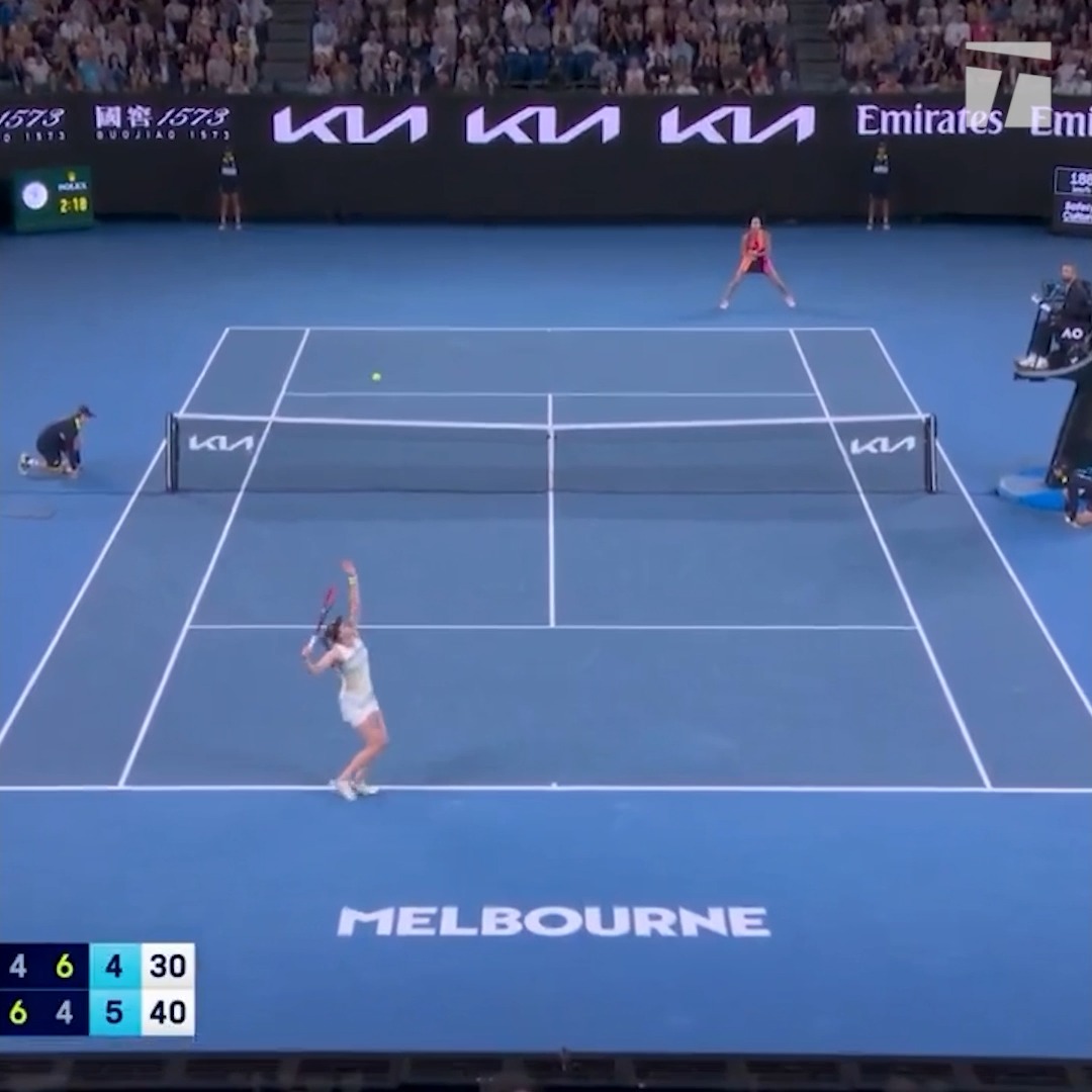Back on top ๐๐ Relive the moment Elena Rybakina captured her 1st Australian Open title ๐๏ธ #AusOpen | Jeep