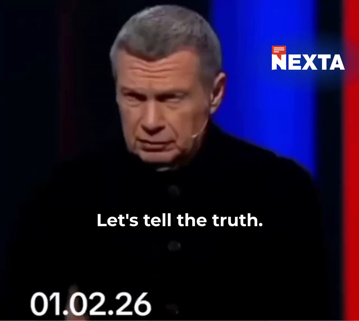 🚨Hey Elon Musk, how do you like this one? On Russian state TV, Putin's top propagandist is openly suggesting detonating a nuclear bomb in space to wipe out your Starlink satellites Vladimir Solovyov straight-up says everything you've built is now "working in the interests of war against Russia." The only solution? Nuke 'em from orbit. "Obviously we'd lose all our own satellites too, but we're way behind anyway — no big deal, we'll just switch to carrier pigeons," Solovyov added with a smirk.
