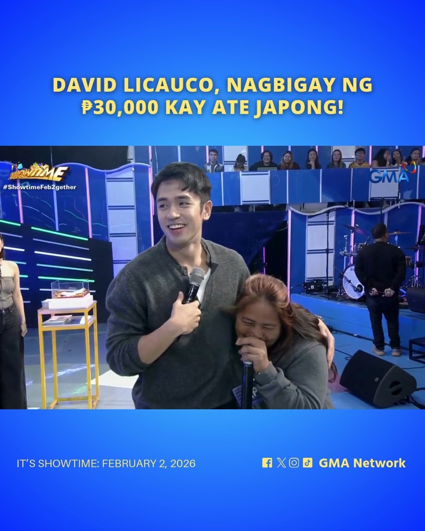 #ItsShowtime #Highlights: Bigo man masagot ni David ang jackpot question, binigyan niya ng ₱30,000 si Ate Japong! Awww. ❤️ Napakabait naman ni David! 😍 #ViceGanda Watch #ItsShowtime every 12:00 p.m. from Monday to Saturday on GMA. For more videos, visit: