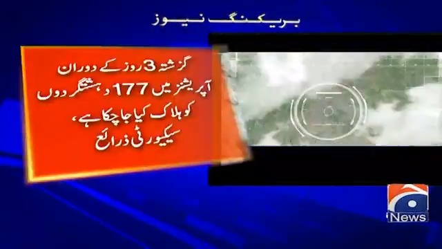 سیکیورٹی فورسز کا بلوچستان میں آپریشن، 3 روز میں 177 دہشتگرد ہلاک
