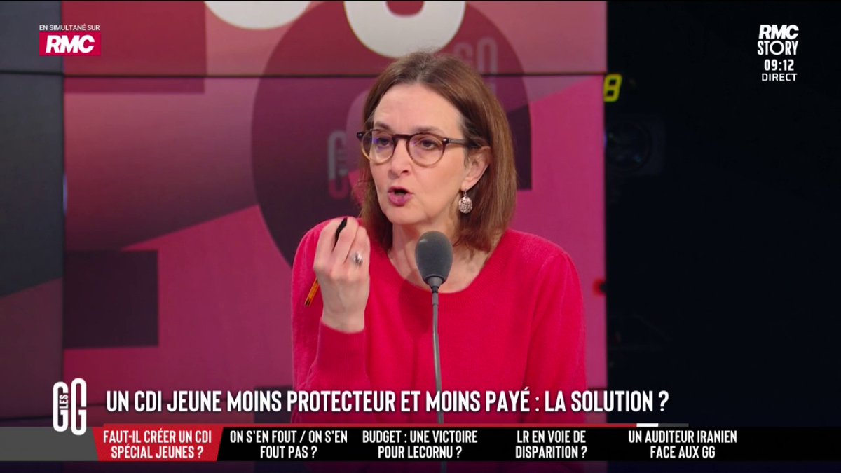 👔 Un CDI jeune moins protégé, la solution pour faciliter le 1er emploi ? 🎙️ Barbara Lefebvre : "L’Éducation nationale ment aux élèves et aux parents et poussent tout le monde vers le bac, alors que certains jeunes sont faits pour des formations dès 14-15 ans" #GGRMC