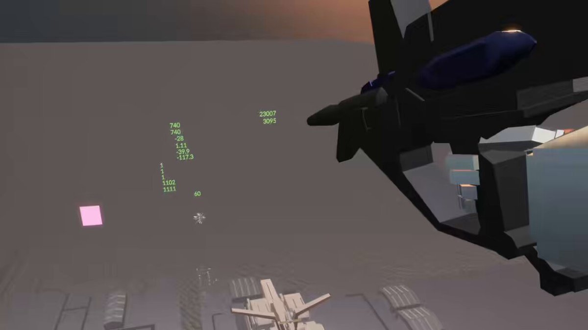 DUDE- Oh my GOD dude this was so cool!! Someone made a world where you can pilot some suits and I got to pilot the Xi and fight the Penelope!! ITS SO SICKKKK!! I did get hella nauseous after.. 😭 BUT IT WAS WORTH IT!! 🥹