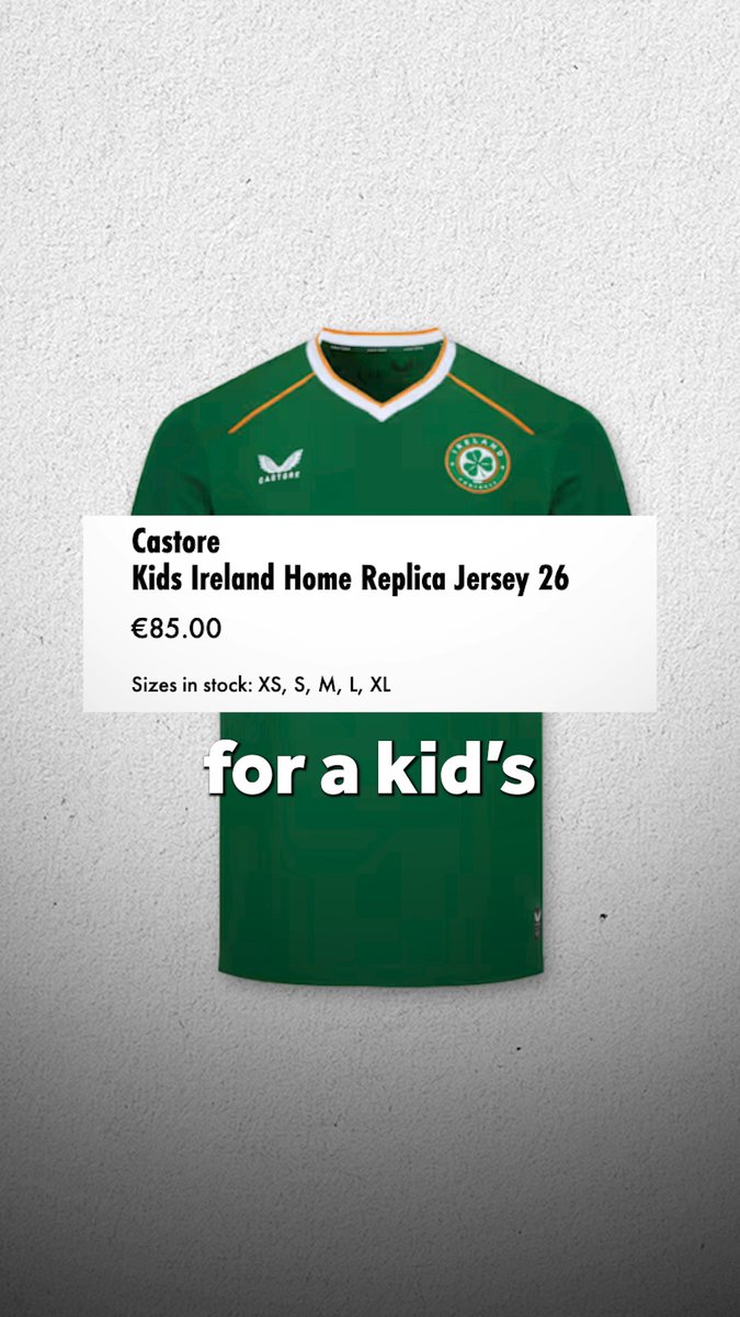 ⚽️ The price of Irish football jerseys is too high. That’s why Senator Gareth Scahill is calling on the FAI and kitmakers to review the pricing structure for their jerseys.