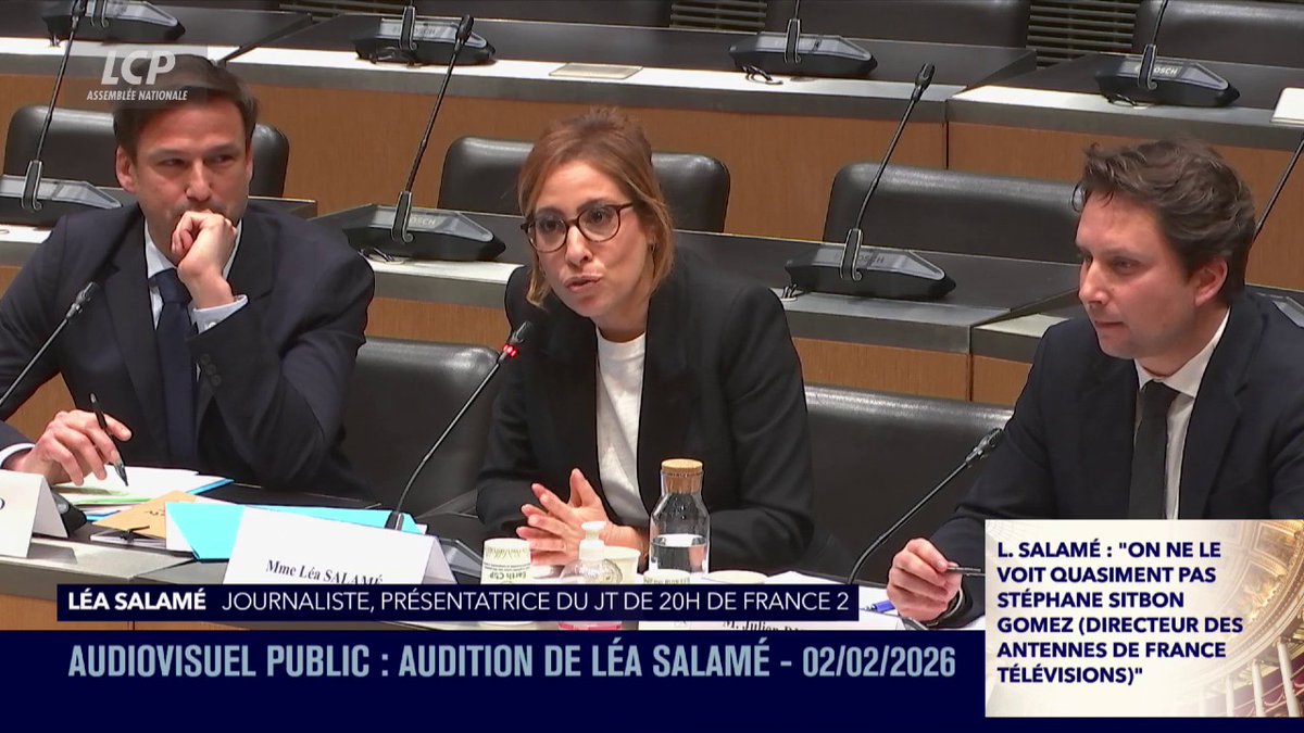 [ 🇫🇷 FRANCE ] 🔸 « Je ne déjeune pas, je ne prends pas de café avec des responsables politiques, ça viendrait vicier ma manière de les interviewer » - Léa Salamé.