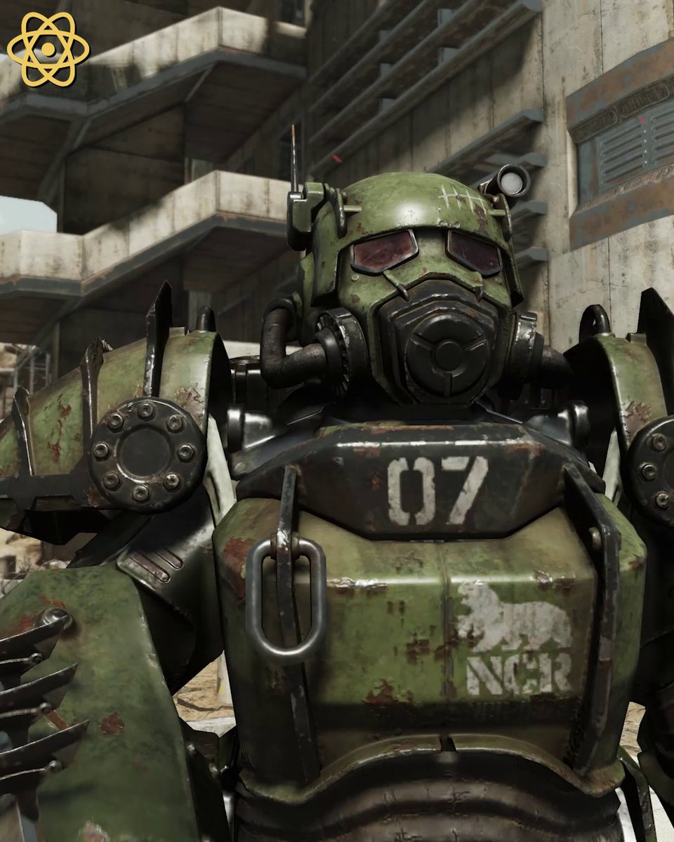 👍 Preparaos para luchar por la RNC con la Servoarmadura de Ranger, incluida en el nuevo paquete deluxe del Mojave. ¡Ya disponible en las tiendas de Xbox, Steam y PlayStation! 🎮 #Fallout76 ☢️