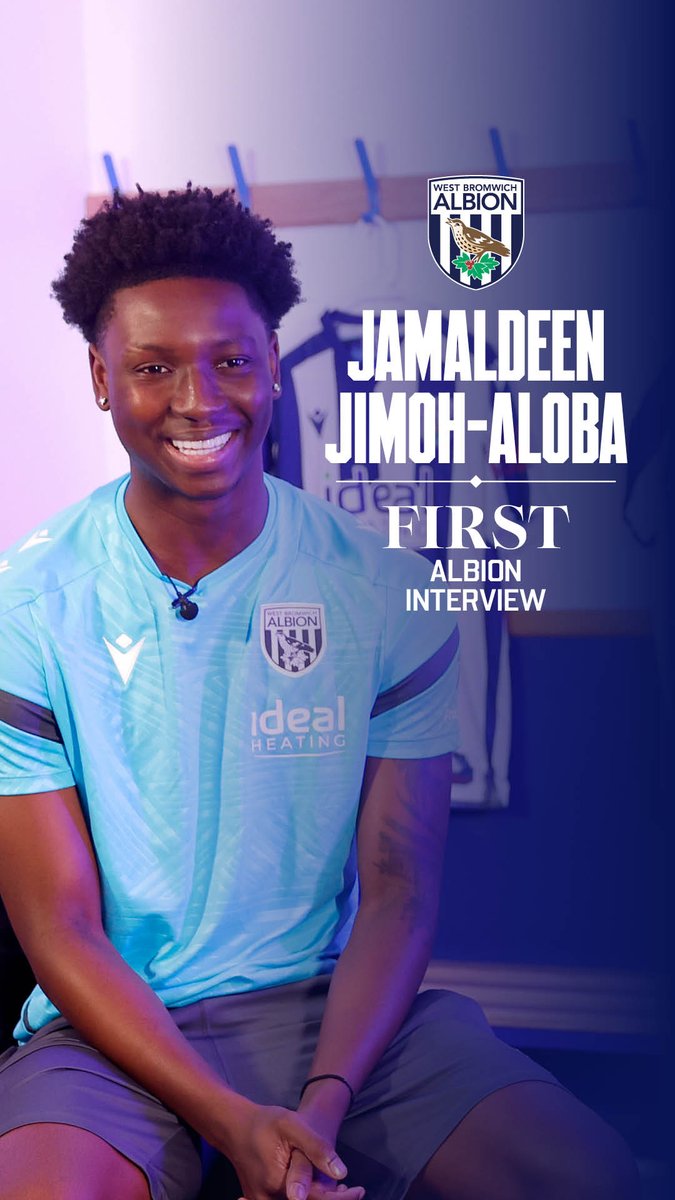 "This was the number one place I wanted to come." 💙🤍 Tune into Jama's first 𝗪𝗕𝗔 𝗧𝗩 interview on Albion YouTube now! 🎥