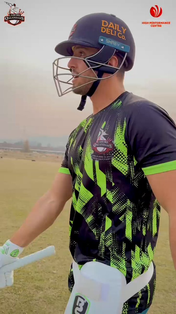 Our very own Muhammad Naeem getting ready for PSL 11 ⁦.