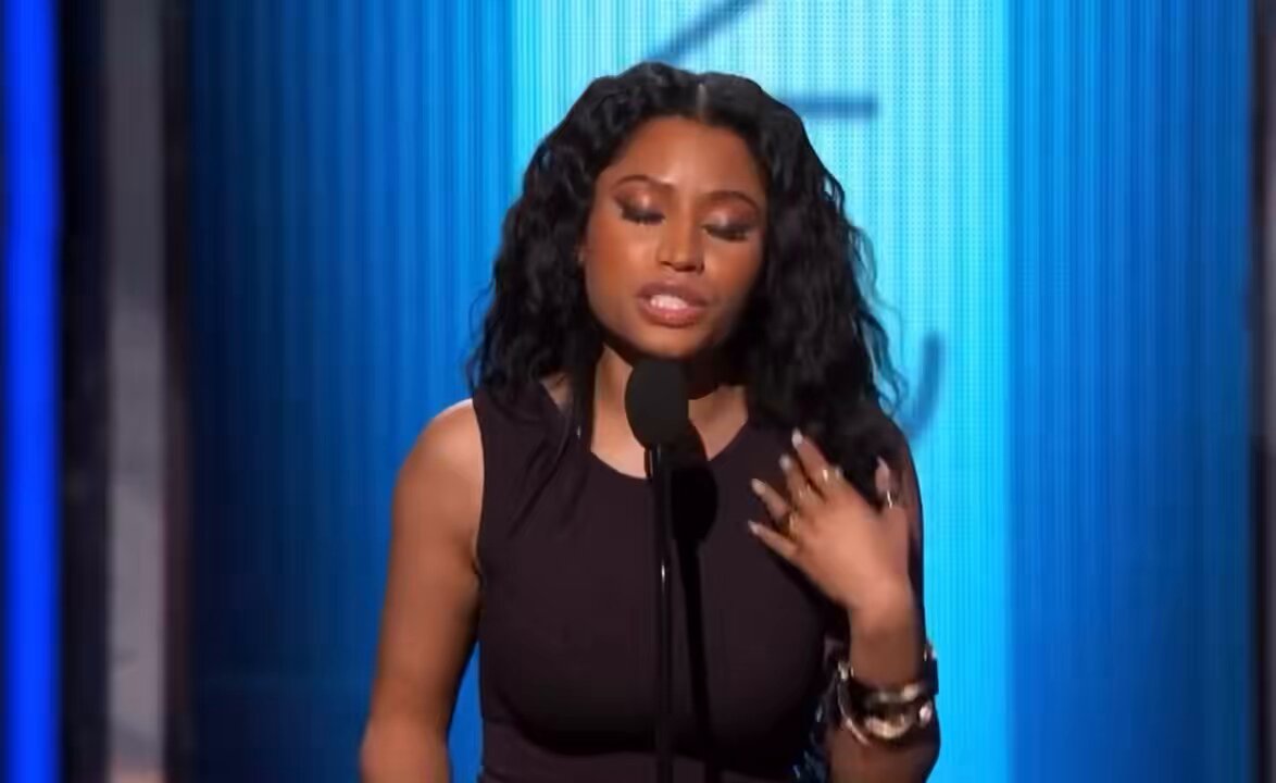 this speech from nicki minaj went over are heads.. cause WHAT😦