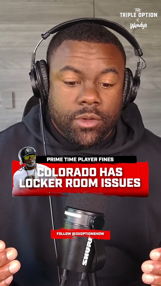 #WendysPartner Deion Sanders' player fines could be a symptom of a bigger locker room issue. Wendy’s