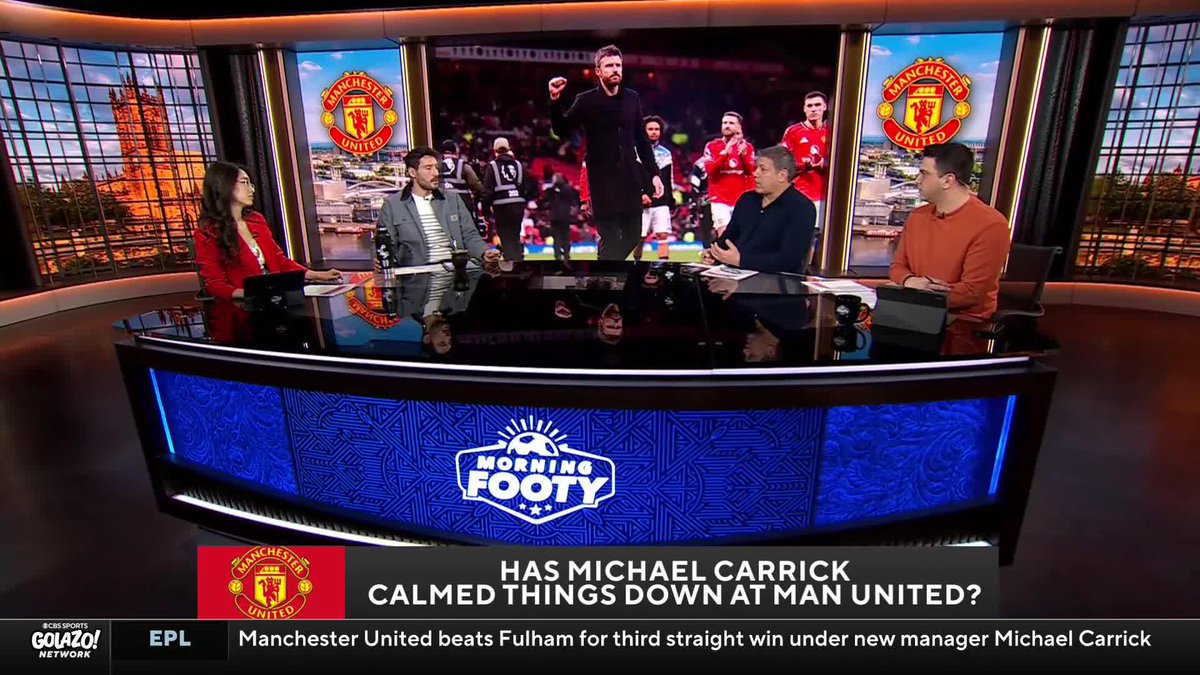 Tony Meola talking about Carrick reintegrating players at Man Utd. "Maguire, Shaw coming back in. Kobbie Mainoo, Amad." We need to move on but pundits need to stop acting like Amorim never did anything right. Amad, Shaw & Maguire were starters under RA.