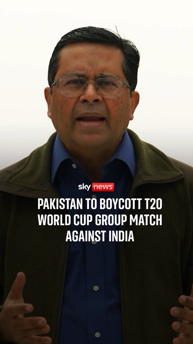 Pakistan will not take part in their match against their co-host India in the upcoming cricket T20 World Cup. Political tensions mean the two countries have not faced each other outside of men's major tournaments since 2013. | Neville Lazarus
