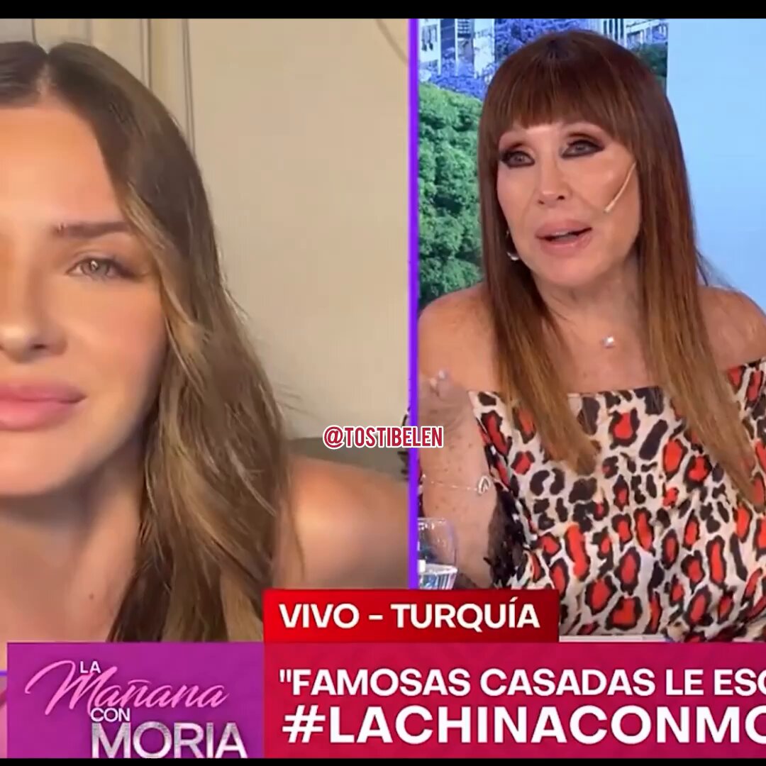 Moria: “Cuando ustedes empezaron el título era él el infiel y vos la amante” La China Suárez: "Cuando lo vi él estaba dentro de su casa, estaba separado. Fue una sola vez y después no nos vimos durante muchos años. Yo no me presto a relaciones de amantazgo". #LaMananaConMoria