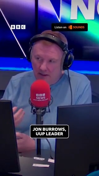 DUP claims that Irish Sea border was gone was "knowingly oversold" and the public "misled" - UUP leader Jon Burrows Jon Burrows MLA | BBC Sounds