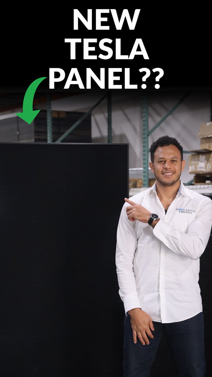 Unboxing the Tesla Energy 420W Solar Panel (TSP-420) ⚡️ Built in Buffalo, NY, with a sleek all-black design, hidden mounting hardware, and 18 independent power zones for better performance in real-world conditions. This is next-gen Tesla solar 👉 Learn more at 🔋