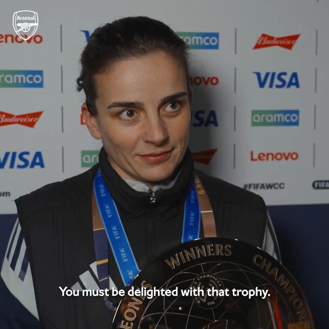 💬 “It was really nice and challenging to play against the champions from other continents, and of course I’m happy we won it.” Renée’s post-match reaction from our victory over SC Corinthians 👇