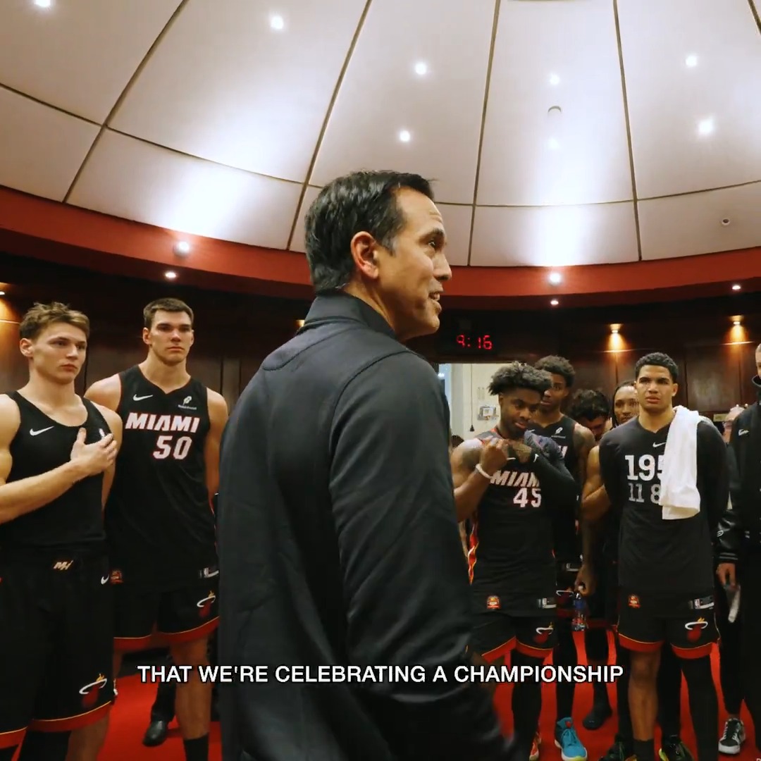 The next 48 hours means a lot to us. Can't wait to celebrate the group that brought us our first NBA Championship!