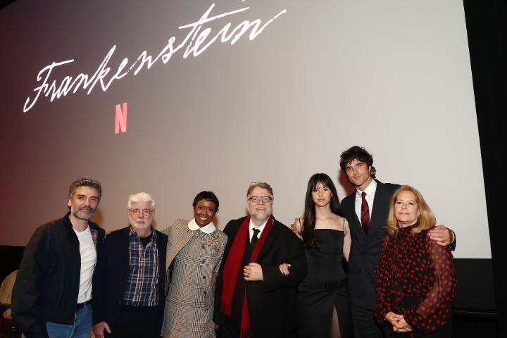 "A genius." George Lucas and Mellody Hobson offer warm praise for Oscar-nominated filmmaker and writer Guillermo del Toro in a special Q&amp;A for FRANKENSTEIN. Nominated for 9 Academy Awards including Best Adapted Screenplay.