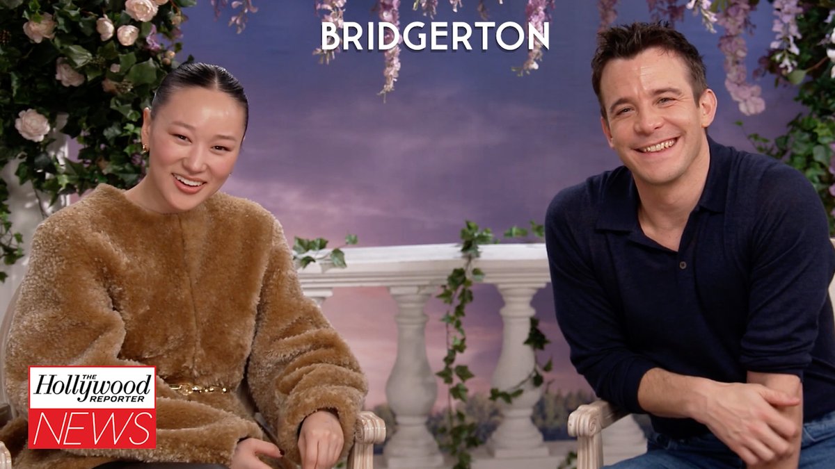Netflix’s #Bridgerton is back…and season four, part one is ushering in a new era of romance, risk and reinvention for the ton. The cast sat down with THR to dish all about the new season #THRNews