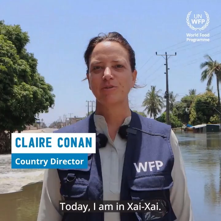 📍Floods have devastated communities in #Mozambique. WFP acted early to help families prepare - and now we’re scaling up emergency food assistance for those displaced. Watch WFP’s Claire Conan explain why urgent support is needed now. ⬇️