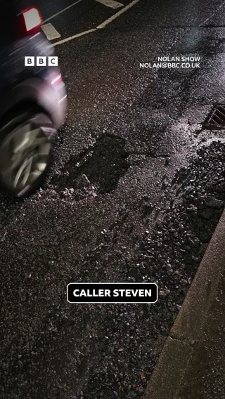 Ballygowan Road pothole - police attend to assist traffic as caller Steven says upwards of a dozen vehicles damaged on Saturday night