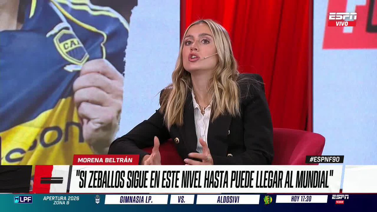 🤔 ¿EL CHANGUITO PUEDE METERSE EN EL PRÓXIMO MUNDIAL? El análisis del presente de Zeballos en Boca, cada vez más figura. ▶️ Mirá #ESPNF90 en el Plan Premium de #DisneyPlus