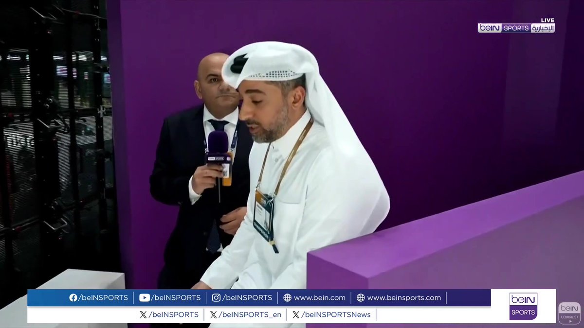 مجموعة beIN الإعلامية حاضرة بقوة في النسخة الثالثة من قمة الويب قطر 💜👀 مجموعة beIN الإعلامية تحضر بقوة في قمة الويب قطر 2026 بجناح كبير يضم العديد من التقنيات والابتكارات الجديدة في مجال الإعلام الرياضي. #قمة_الويب_قطر #WebSummit | #WebSummitQatar2026