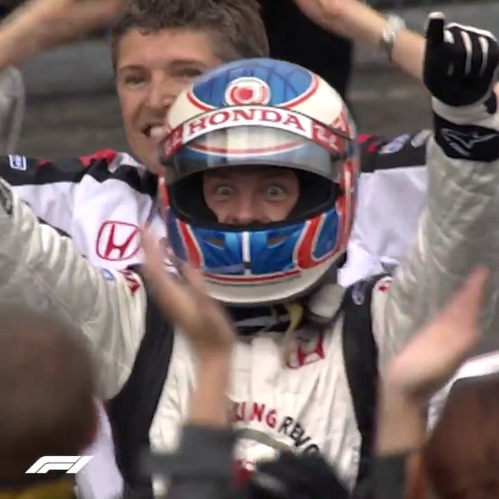 With the announcement that Button is the new Aston Martin ambassador, it's a good time to remember his first F1 victory He achieved it in Hungary in 2006, starting from P14