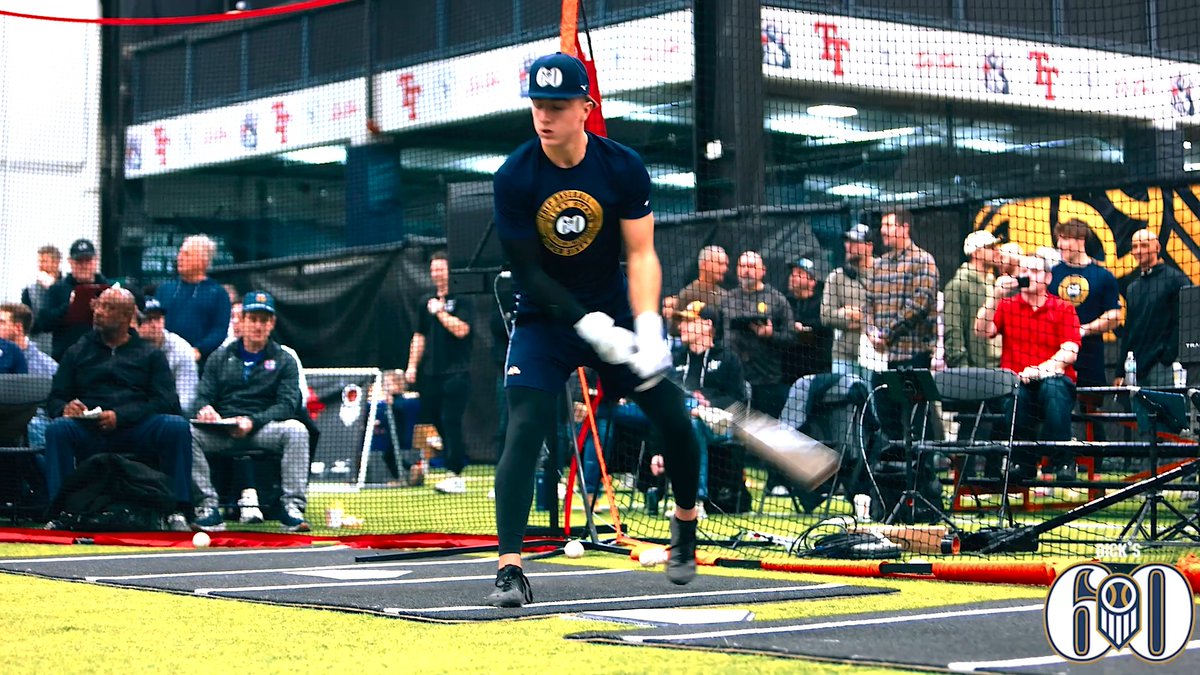 Impressive showing from '26 OF Dominic Battista yesterday at #Super60 👍 Max EV: 108.5 Max distance: 413’ 60 time: 6.53 UIC Baseball 🔥⚾️ recruit Prep Baseball Illinois | Shooter Hunt | DICK'S Sporting Goods