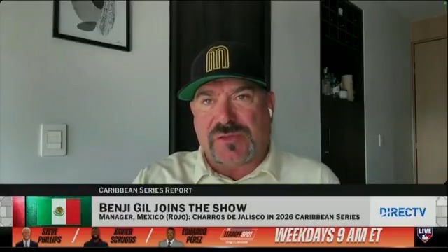 Benji Gil stopped by #MLBNHotStove to discuss managing Team Mexico (Red) in the 2026 Caribbean Series and the upcoming World Baseball Classic! 🇲🇽 #MLBNHotStove | DIRECTV