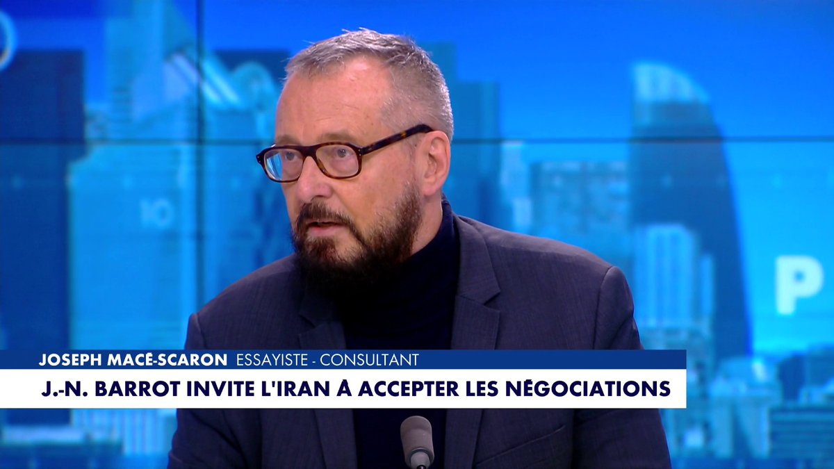 Joseph Macé-Scaron, sur le sujet de l'Iran : «Mettre fin à ce totalitarisme, ce n'est pas un devoir moral, c'est une urgence», dan #Punchline