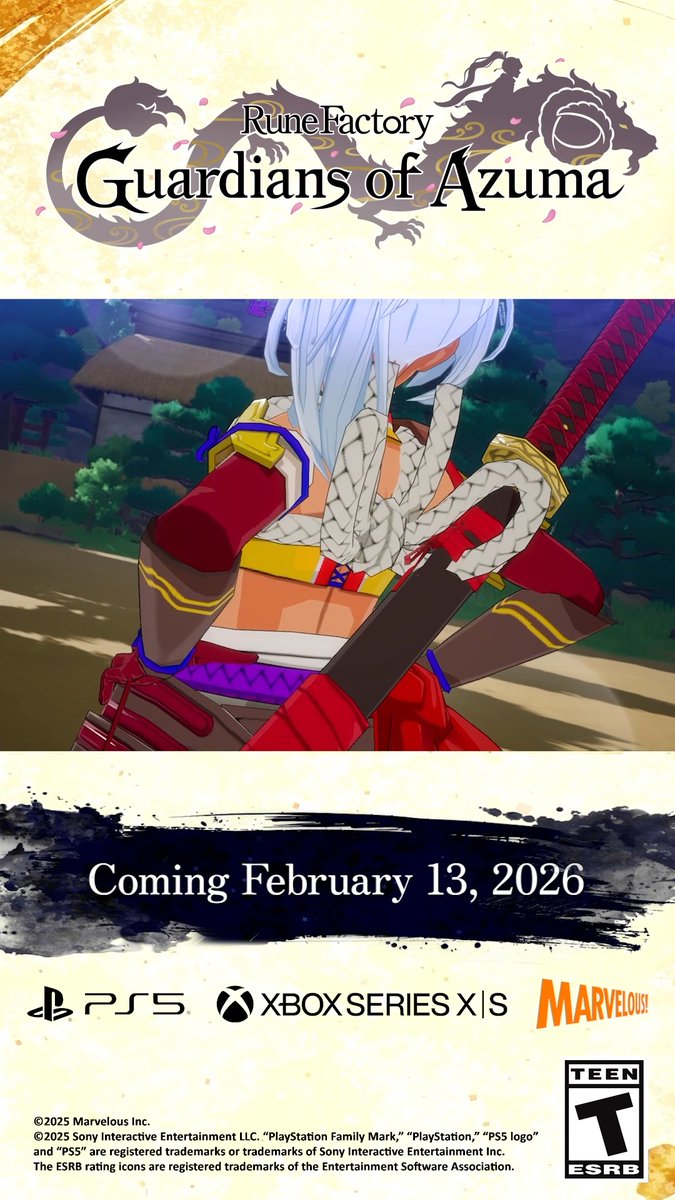 The god of Summer Village may be small, but she can kick anybody’s butt! Will you be adding Matsuri to your party when #RFGoA arrives on PS5 and Xbox Series X|S on Feb. 13?