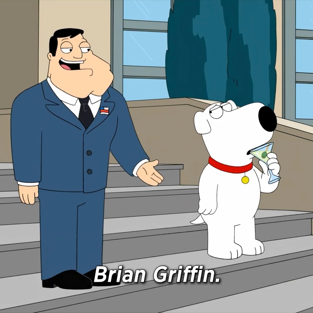 not the "do i know you" 😬 the #americandad season premiere drops february 22 on #FOX. stream it next day on Hulu.