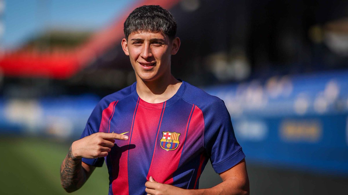 👏 Patricio Pacifico ja vesteix la samarreta blaugrana 💙❤
