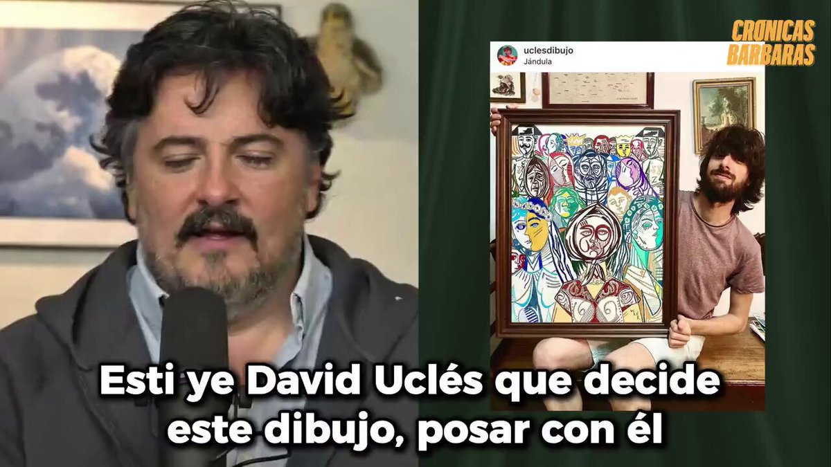 Me parece sublime la explicación de D. Pedro Herrero respecto a la personalidad de Macario a través del cuadro. Dice muchísimo del personaje.