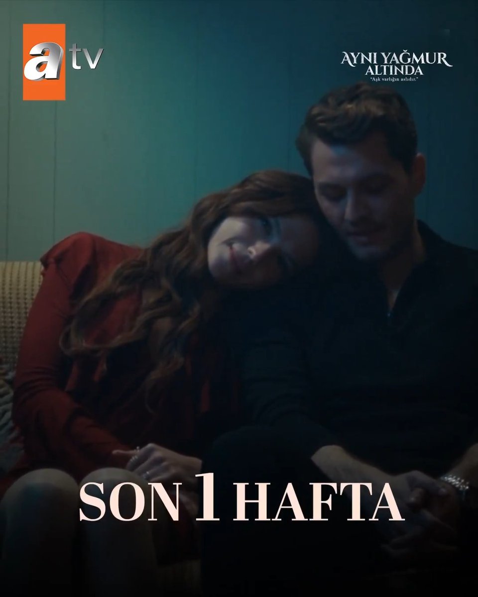 Aşk, iki farklı hayat karşısında ne kadar direnebilir? Kavuşmamıza son 1 hafta! ♥️ #AynıYağmurAltında ilk bölümüyle 9 Şubat Pazartesi 20.00’de atv’de. atv