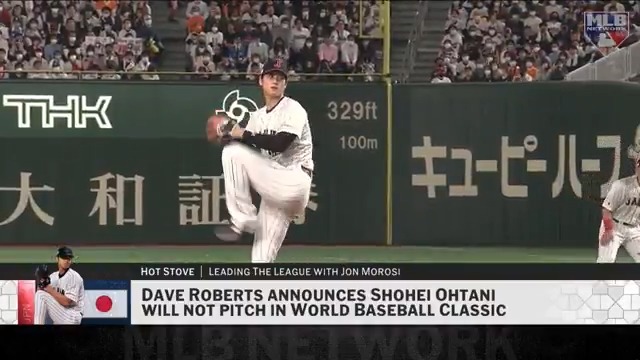 Shohei Ohtani will not pitch for Team Japan in the 2026 World Baseball Classic. #MLBNHotStove | Jon Morosi