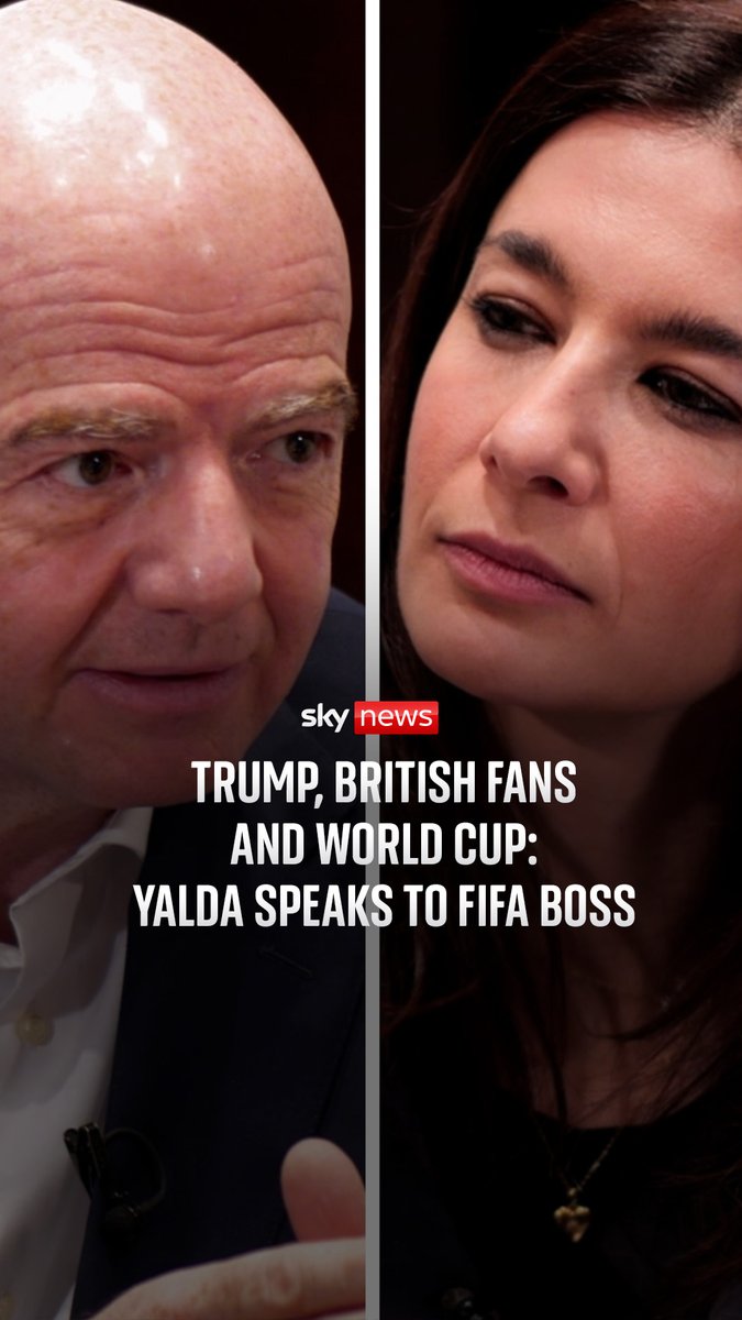 In an exclusive interview, FIFA president Gianni Infantino defended awarding a peace prize to Donald Trump, rejected calls to boycott the 2026 World Cup and apologised for joking about British fans getting arrested at past tournaments. Here's my analysis of the interview โฌ๏ธ