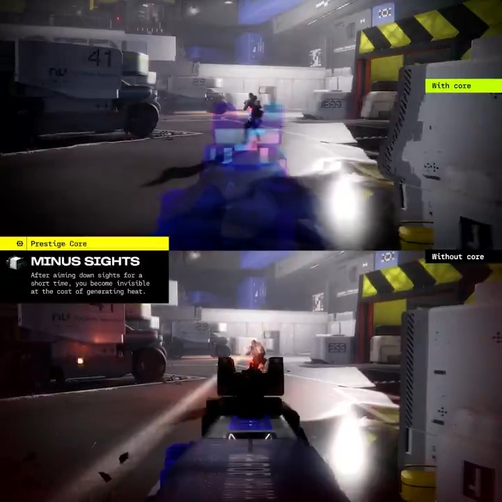 <ASSASSIN SHELL> Archetype: Stealth Customize your playstyle with the cores and implants you find on your runs.