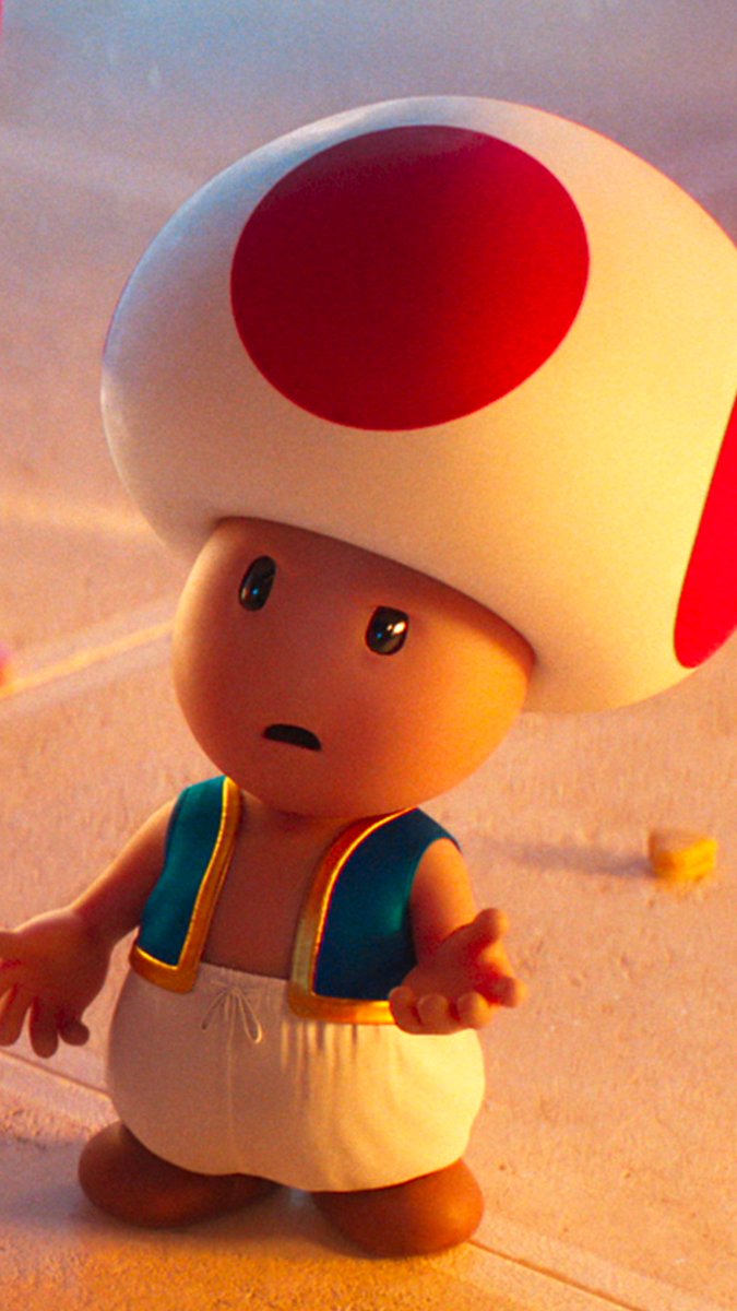 Who’s the new guy? The Super Mario Galaxy Movie is only in theaters April 1.
