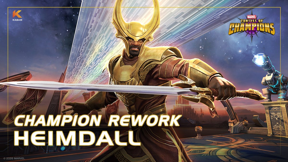 The Bifrost calls. Heimdall, the all-seeing guardian of Asgard, returns with a reworked kit!